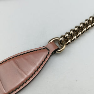 Pre-owned Gucci Emily Pink Patent Leather 295402 shoulderbag | stylenewstar