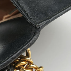 Vintage Gucci Padlock Black Leather 409487 shoulderbag | stylenewstar