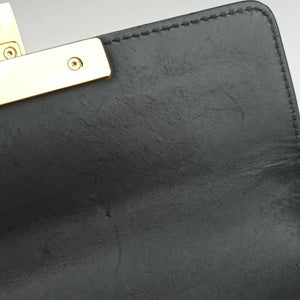 Vintage Gucci Padlock Black Leather 409487 shoulderbag | stylenewstar