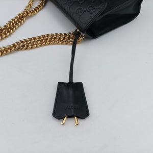 Vintage Gucci Padlock Black Leather 409487 shoulderbag | stylenewstar