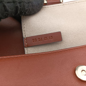 Pre-owned Chloe FAYE Brown Suede × leather shoulderbag | stylenewstar