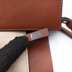 Pre-owned Chloe FAYE Brown Suede × leather shoulderbag | stylenewstar