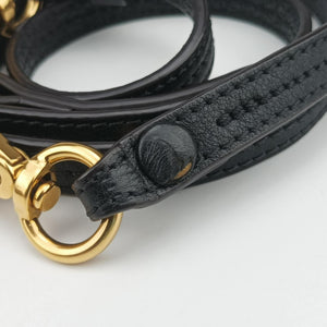 Pre-owned Chloe Nile Minaudiere Black Leather shoulderbag | stylenewstar