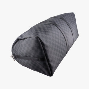 Pre-owned Louis Vuitton Keepall Bandouliere 45 Noir Damier Graphite N41418 shoulderbag | stylenewstar
