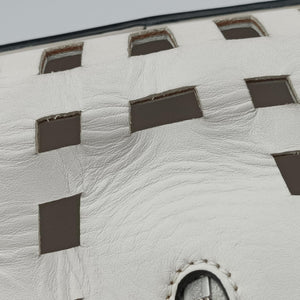 Pre-owned Loewe Hammock White Leather shoulderbag | stylenewstar