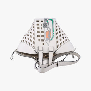 Pre-owned Loewe Hammock White Leather shoulderbag | stylenewstar
