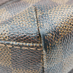 Pre-owned Louis Vuitton Cabas Bobur EBENE Damier Canvas N52006 handbag | stylenewstar