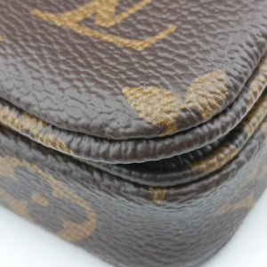 Pre-owned Louis Vuitton Micro Metis Brown Monogram Canvas M81267 shoulderbag | stylenewstar