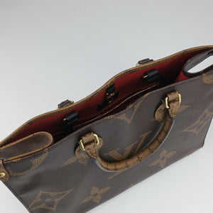 Vintage Louis Vuitton On the Go MM Monogram/Brown Monogram Canvas M45321 shoulderbag | stylenewstar