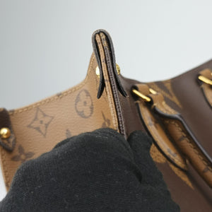 Pre-owned Louis Vuitton On the Go MM Monogram/Brown Monogram Canvas M45321 shoulderbag | stylenewstar