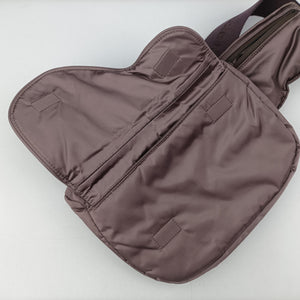Pre-owned Christian Dior Saddle Brown nylon bum bag/waist bag | stylenewstar