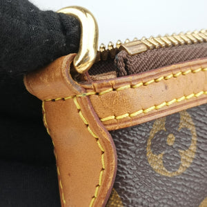 Pre-owned Louis Vuitton PALERMO GM brown Monogram Canvas M40146 shoulderbag | stylenewstar