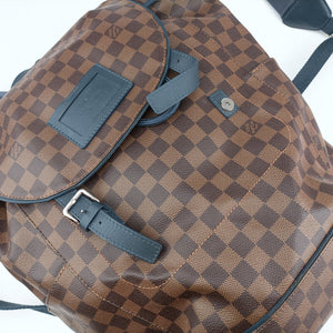 Pre-owned Louis Vuitton Runner EBENE Damier Canvas N41377 backpack/rucksack | stylenewstar