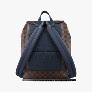Pre-owned Louis Vuitton Runner EBENE Damier Canvas N41377 backpack/rucksack | stylenewstar