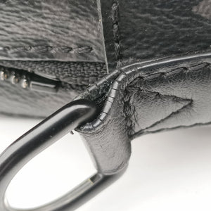 Pre-owned Louis Vuitton Steamer Messenger BLACK Monogram Eclipse M45585 shoulderbag | stylenewstar
