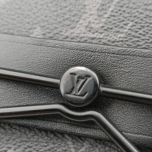 Pre-owned Louis Vuitton Steamer Messenger BLACK Monogram Eclipse M45585 shoulderbag | stylenewstar