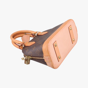 Pre-owned Louis Vuitton Alma BB Brown Monogram Canvas M53152 shoulderbag | stylenewstar
