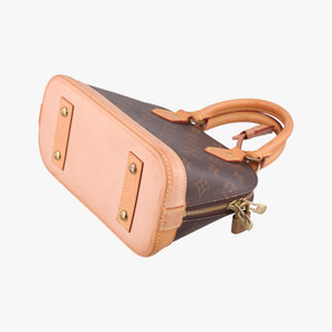 Pre-owned Louis Vuitton Alma BB Brown Monogram Canvas M53152 shoulderbag | stylenewstar