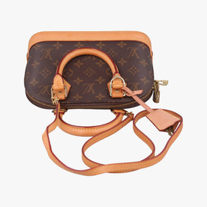 Pre-owned Louis Vuitton Alma BB Brown Monogram Canvas M53152 shoulderbag | stylenewstar