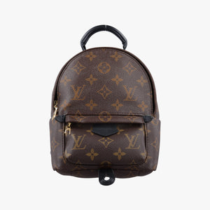Secondhand Louis Vuitton Palm Springs Backpack MINI Monogram x Noir Monogram Canvas M41562 backpack/rucksack | stylenewstar