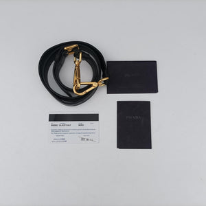 Pre-owned Prada Soft Shopping Black Leather shoulderbag | stylenewstar