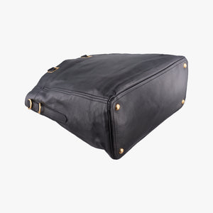 Pre-owned Prada Soft Shopping Black Leather shoulderbag | stylenewstar