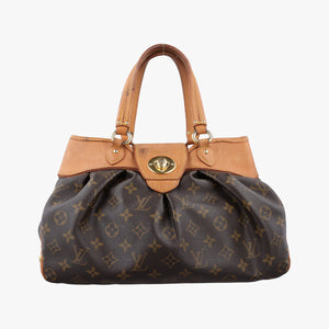 Pre-owned Louis Vuitton Monogram Boesy PM Brown Monogram Canvas M45715 handbag | stylenewstar