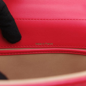 Pre-owned Delvaux Brillant Mini Red Enamel shoulderbag | stylenewstar