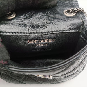 Vintage Yves Saint Laurent Niki Black lambskin 710844 shoulderbag | stylenewstar