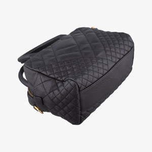 Secondhand VERSACE Devotion Black Leather handbag | stylenewstar
