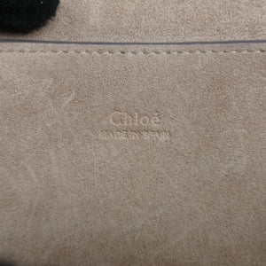 Pre-owned Chloe FAYE Brown Suede × leather shoulderbag | stylenewstar