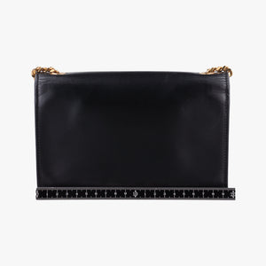 Pre-owned Yves Saint Laurent KATE Black Leather 474366 shoulderbag | stylenewstar