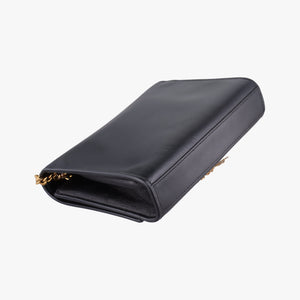 Pre-owned Yves Saint Laurent KATE Black Leather 474366 shoulderbag | stylenewstar