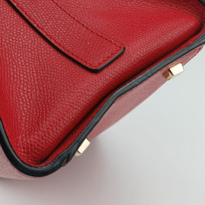 Vintage Valextra Iside Red Calfskin shoulderbag | stylenewstar