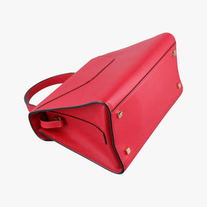 Vintage Valextra Iside Red Calfskin shoulderbag | stylenewstar