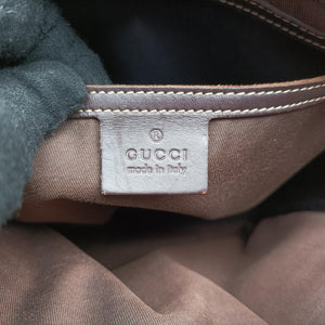 Pre-owned Gucci GG Imprime Messenger khaki PVC coated canvas×Leather 201448 shoulderbag | stylenewstar