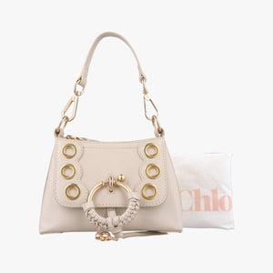 Pre-owned See By Chloe Sac joan Beige Leather handbag | stylenewstar