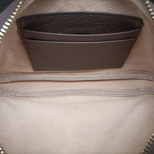 Pre-owned Gucci Ophidia Beige×red×green PVC coated canvas×leather 598664 shoulderbag | stylenewstar