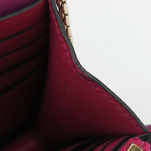 Pre-owned Bvlgari SERPENTI FOREVER Purple Leather shoulderbag | stylenewstar