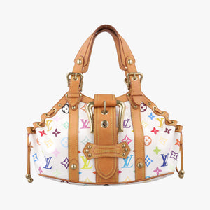 Secondhand Louis Vuitton Teda PM white Monogram Multicolor M92348 handbag | stylenewstar