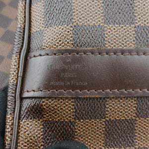 Pre-owned Louis Vuitton Keepall Bandouliere 55 EBENE Monogram Canvas N41414 shoulderbag | stylenewstar