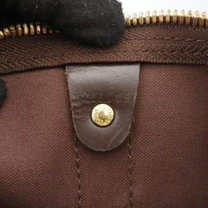 Pre-owned Louis Vuitton Keepall Bandouliere 55 EBENE Monogram Canvas N41414 shoulderbag | stylenewstar