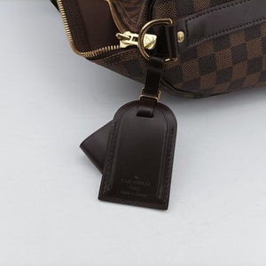 Pre-owned Louis Vuitton Keepall Bandouliere 55 EBENE Monogram Canvas N41414 shoulderbag | stylenewstar