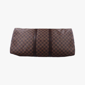 Pre-owned Louis Vuitton Keepall Bandouliere 55 EBENE Monogram Canvas N41414 shoulderbag | stylenewstar