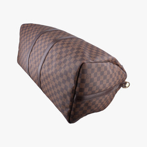 Pre-owned Louis Vuitton Keepall Bandouliere 55 EBENE Monogram Canvas N41414 shoulderbag | stylenewstar