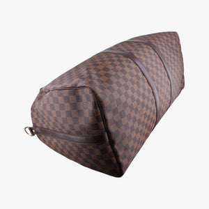 Pre-owned Louis Vuitton Keepall Bandouliere 55 EBENE Monogram Canvas N41414 shoulderbag | stylenewstar