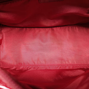 Pre-owned Christian Dior Lady Dior Red Patent shoulderbag | stylenewstar