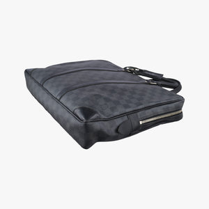 Secondhand Louis Vuitton Porte Documents Voyage Noir Damier Graphite N41125 handbag | stylenewstar