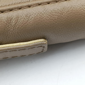 Pre-owned Fendi Baguette Brown × Yellow lambskin handbag | stylenewstar