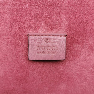 Pre-owned Gucci Dionysus beige×red×multi PVC coated canvas × suede 400249 shoulderbag | stylenewstar